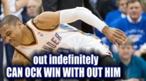Watch Russell Westbrook out indefinitely can the thunder still win with out him Video