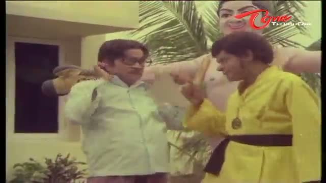 Watch Telugu Comedy Scene From Gadusu Pillodu Movie - Raja Babu Practicing Karate - Telugu Cinema Movies Video
