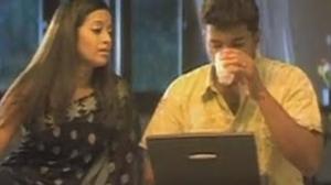 Watch Bhagavathi Movie Scenes - Reema Sen trying to seduce Vijay - Reema Sen & Vijay - Telugu Cinema Movies Video