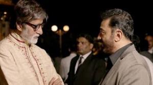 Watch Kamal Haasan & Amitabh Bachchan with Steven Spielberg at 'Lincoln' premiere Video