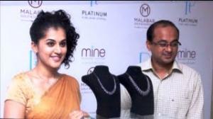 Watch Taapsee at Platinum Jewellery Launch Video