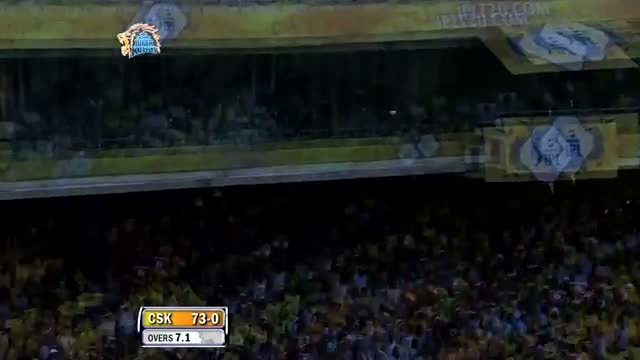 Watch Sixes by Chennai Super Kings - CSK vs KKR - PEPSI IPL 6 - Match 38 Video