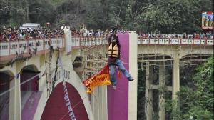 Watch Sailendra Nath Roy: Daredevil Dies In Zip-Line Ponytail Stunt Video