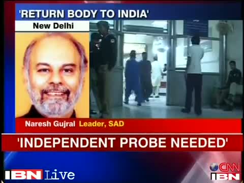 Watch Sarabjit death: BJP asks govt to act against Pakistan Video