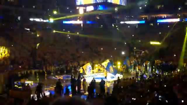 Watch Golden State Warriors Playoff Intros 5/02 Video
