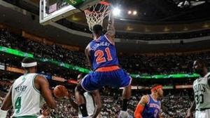 Watch NBA: Iman Shumpert's high-flying putback slam! Video