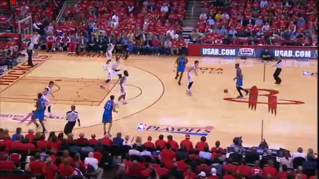 Watch NBA: Durant leads OKC past the Rockets & into 2nd round! Video