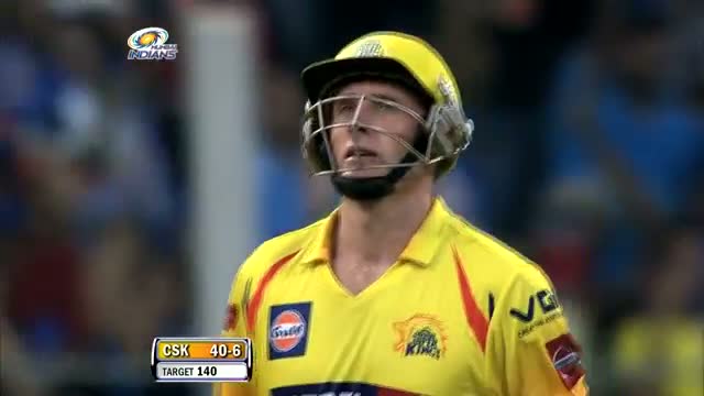 Watch Wickets taken by Mumbai Indians - MI vs CSK - PEPSI IPL 6 - Match 49 Video