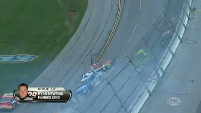 Watch NASCAR: Danica, Newman and Busch upset after crash in final laps of Aaron's 499 (2013) Video
