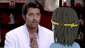 Watch Main Krishna Hoon Movie Scene - Krishna Meets With Hrithik Roshan Video