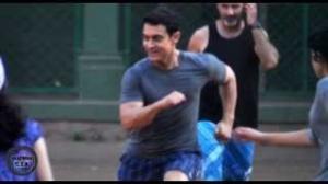 Watch Aamir Khan spotted playing FOOTBALL with Ira Khan Video