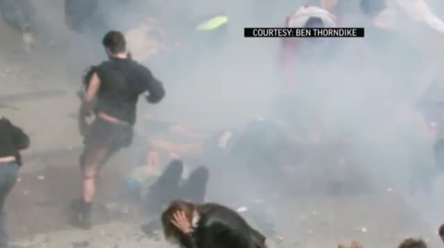 Watch Bombing Victim: 'The Girl Next to Me Died' Video