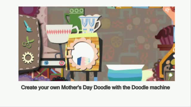Watch Mother's Day 2013 Interactive Google Doodle Lets You Craft 27 Cards Video