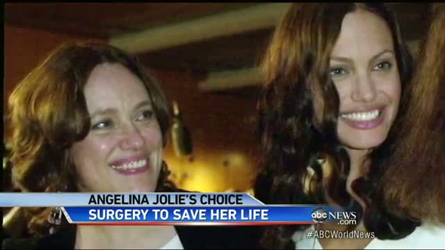 Watch Angelina Jolie Takes Action Against Cancer Risk Video