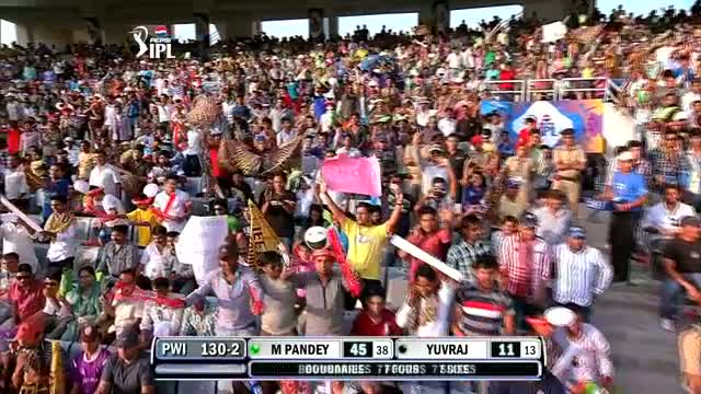 Watch Best Batting by Manish Pandey - KKR vs PWI - PEPSI IPL 2013 - Match 65 Video