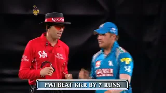 Watch Winning Moments - KKR vs PWI - PEPSI IPL 2013 - Match 65 Video