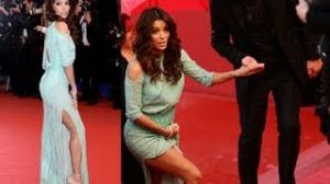 Watch Eva Longoria Wardrobe Malfunction 2013 Cannes Film Festival Video