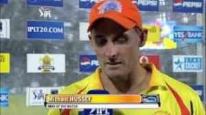Watch Hussey propel Chennai Super Kings: Man of the Match - MI vs CSK - PEPSI IPL 6 - Qualifier 1 Video