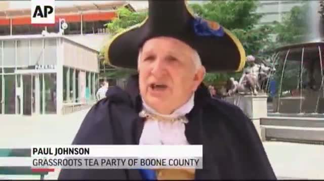 Watch Protests Outside Cincinnati IRS Office Video