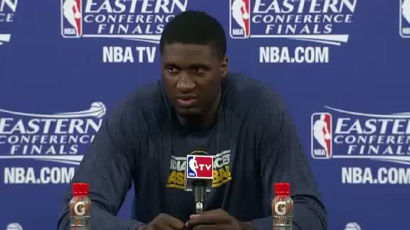 Watch Postgame: Roy Hibbert - Pacers vs Heat - May 24, 2013 (Game 2) - NBA Eastern Finals 2013 Video