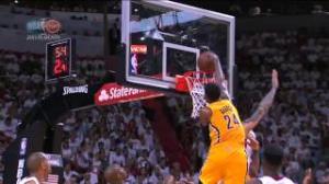 Watch Paul George is welcomed into big-time in Pacers' Game 2 win Video