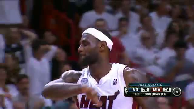 Watch NBA: International Play of the Day: LeBron's Deep Three Video