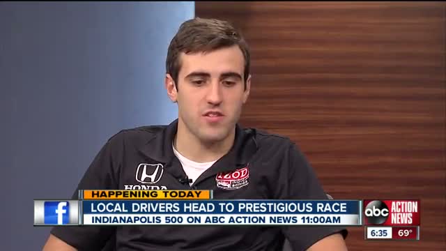 Watch Local drivers head to Indy 500 Video