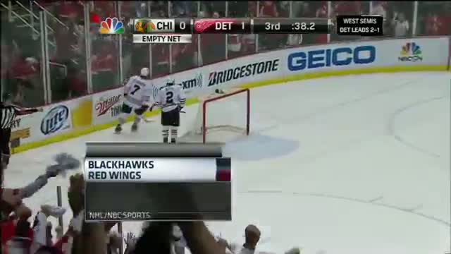 Watch Red Wings Blank Blackhawks Video