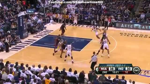Watch Miami Heat Vs Indiana Pacers - May 26, 2013 (Game 3) - 1st Half Highlights - NBA East Finals 2013 Video