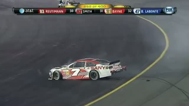 Watch Kyle Busch and Dale Jr. Engine have Engines Blow at Coca-Cola 600 Video