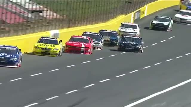 Watch Travis Pastrana Hits the Wall Hard at Charlotte Video