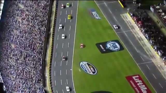 Watch Johnson spins out and collects Montoya Video