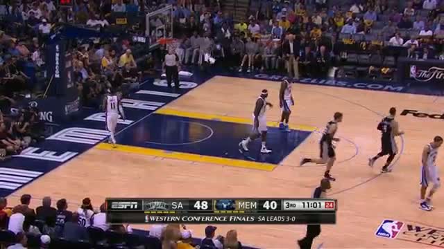 Watch NBA - Tim Duncan: The Veteran Leads Against the Grizzlies Video