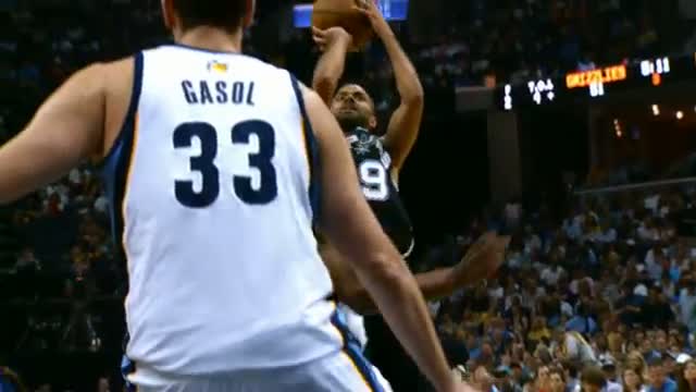 Watch NBA - Phantom: Tony Parker Slices Up the Grizzlies' Defense Video