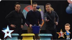 Watch Ant Vs Dec The milk churn! fairground fantasy - Britain's Got More Talent 2013 Video