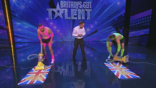 Watch David Vs Goliath, who shall be the champion sucker? - Britain's Got More Talent 2013 Video