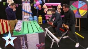 Watch Stallions Ant and Dec are horsing around in BGMT - Britain's Got More Talent 2013 Video