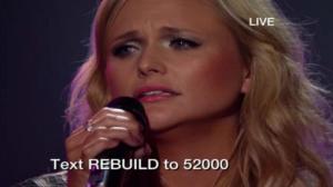 Watch Miranda Lambert make America cry Video