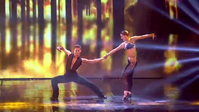 Watch AJ & Chloe's latin dancing with some fancy footwork - Semi-Final 4 - Britain's Got Talent 2013 Video