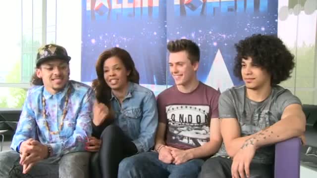 Watch Britain's Got Talent 2013: Luminites interview - band talks BGT final, Twitter and Black Eyed Peas Video