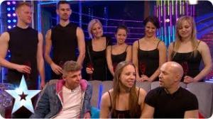 Watch Stephen chats with Attraction and Jordan O'Keefe - Semi-Final 5 - Britain's Got More Talent 2013 Video