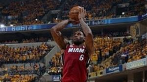 Watch NBA: LeBron makes history for International Play of the Day! Video