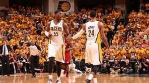 Watch NBA: Paul George & Hibbert Lead the Charge in Game 6 Win - Slow Motion! Video