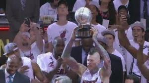 Watch Miami Heat Trophy Presentation - Pacers vs Heat - June 3, 2013 (Game 7) - NBA Eastern Finals 2013 Video