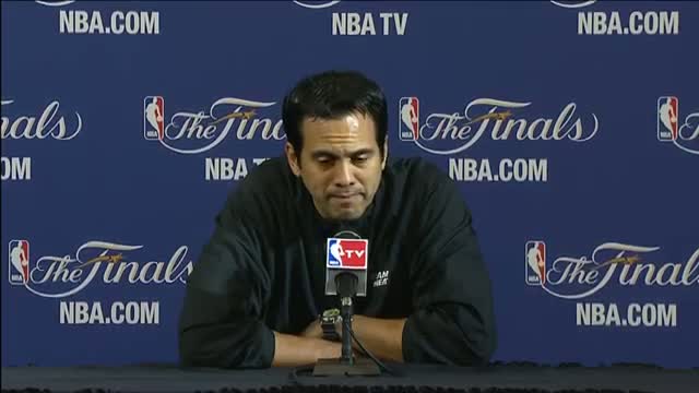 Watch Erik Spoelstra NBA Finals Press Conference: LeBron James' Impact Video