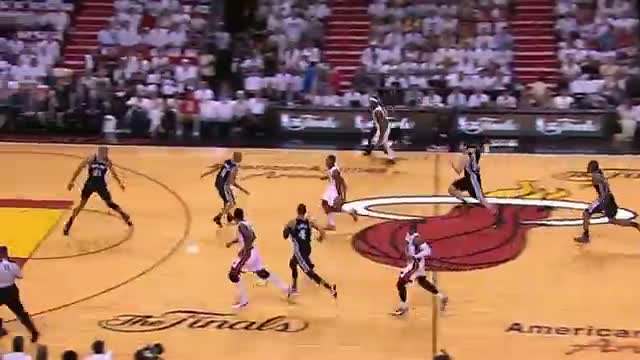 Watch NBA: Dwyane Wade starts NBA finals with BIG slam! Video