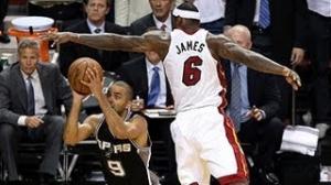 Watch NBA: Tony Parker's AMAZING buzzer-beater in Game 1! Video