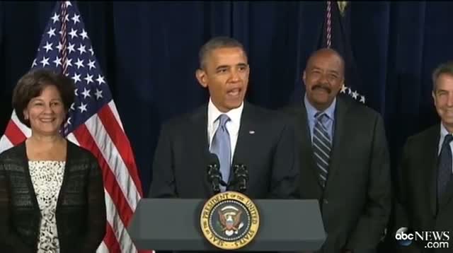 Watch President Obama Arrives for Speech ... But Something's Missing Video