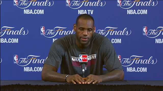 Watch LeBron James NBA Finals Press Conference: Adjustments & guarding Tony Parker Video
