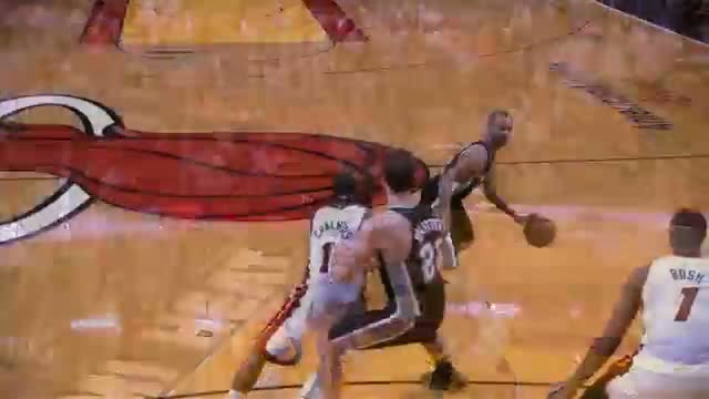 Watch NBA: LeBron James' INSANE block on Tiago Splitter in Game 2! Video